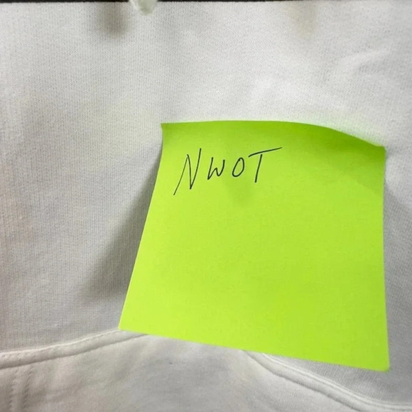 NWOT Anti Social Social Club Type R Hoodie Pullover Oversized Fit White Mens M - Picture 6 of 6